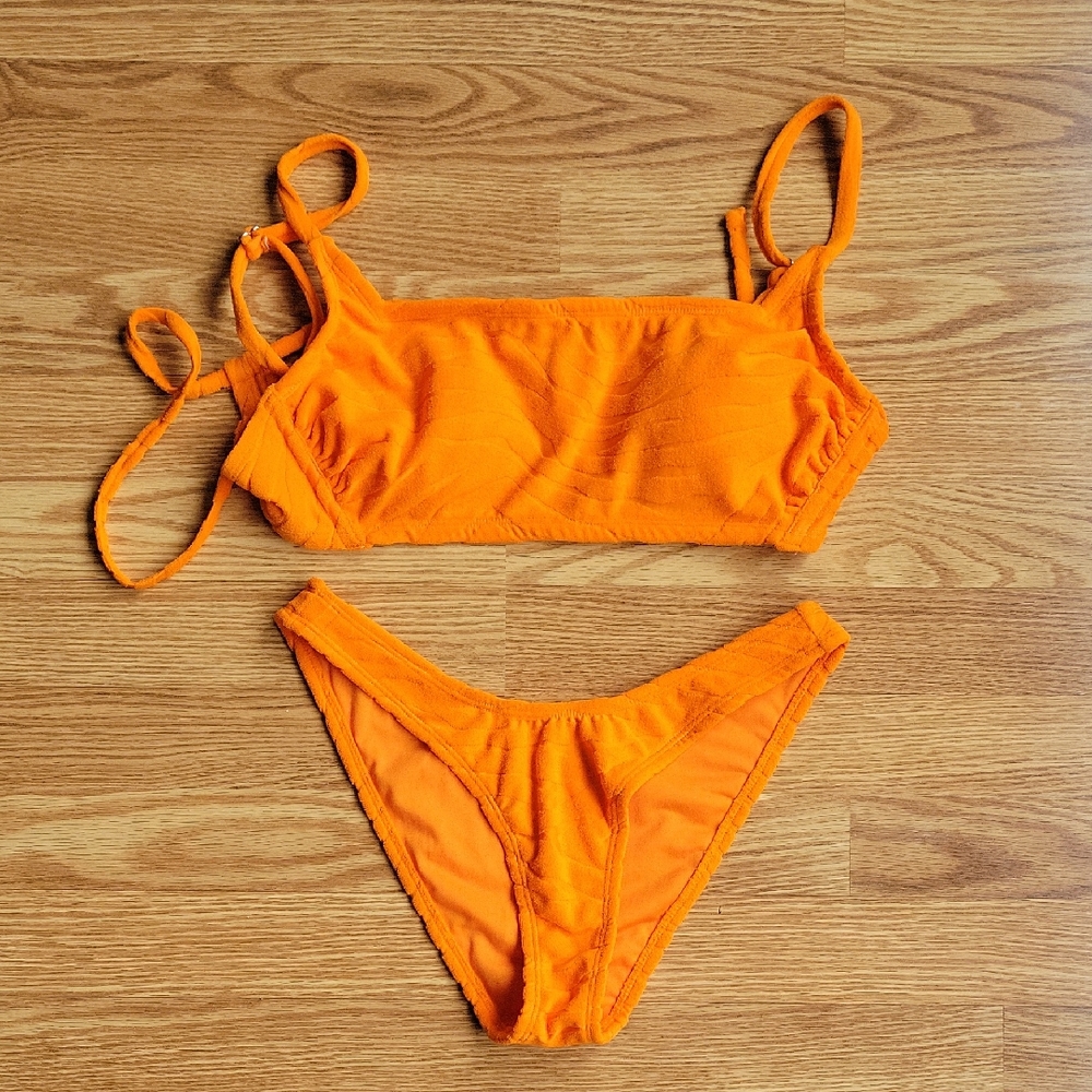 Xhilaration Orange Bikini Set